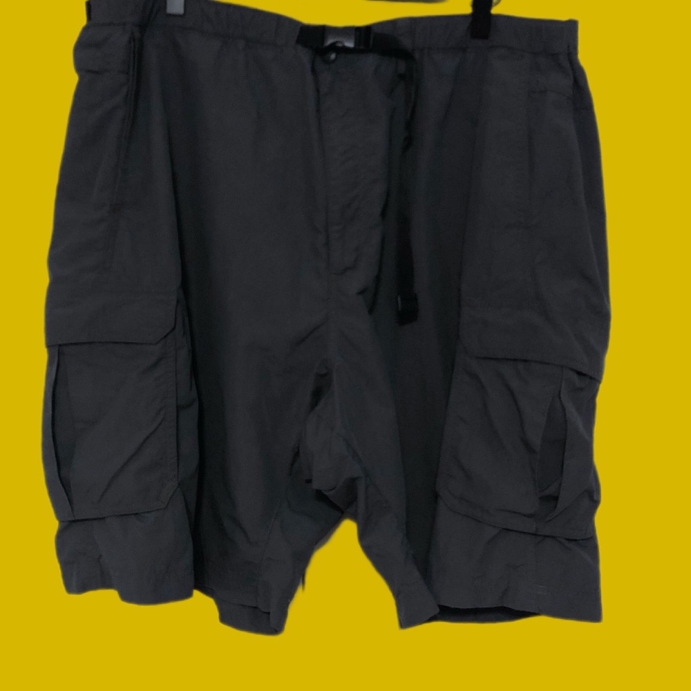 REÍ Charcoal Gray SPF 50 Cargo Shorts Size XXL